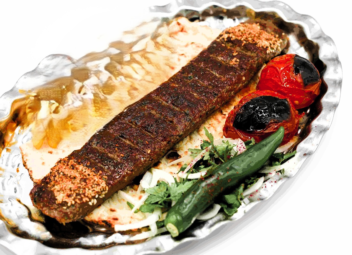 كباب تخت جمشيد + عيش